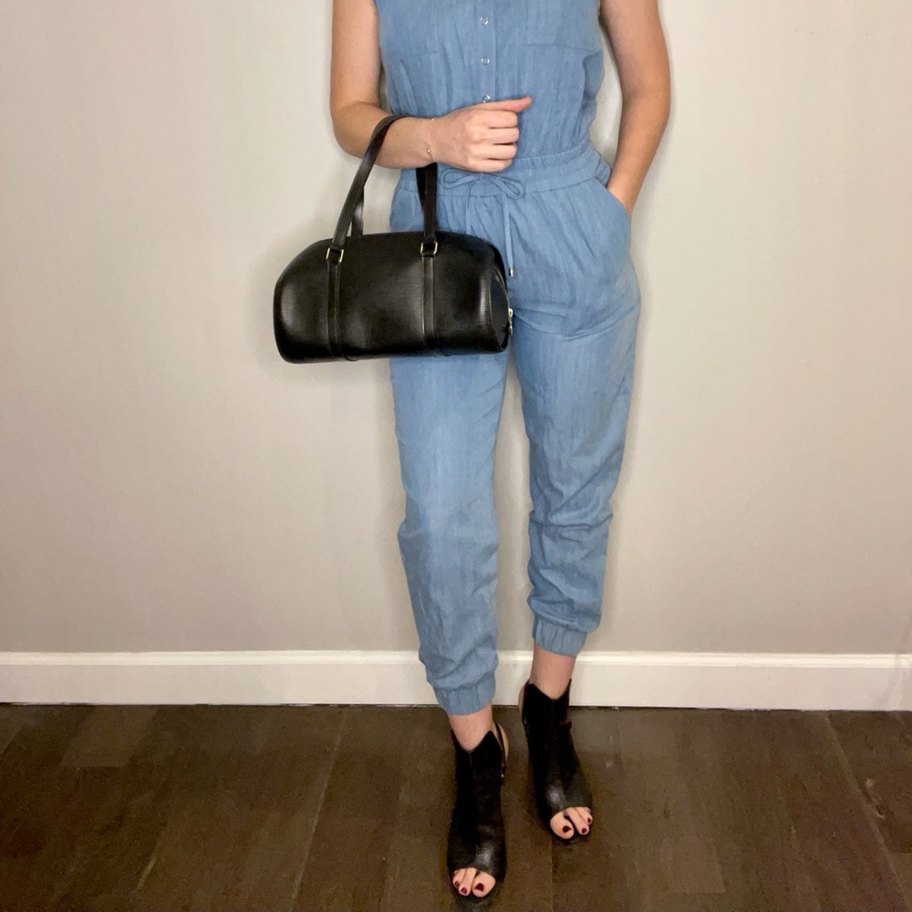 Louis Vuitton Paris Soufflot Bag in EPI Leather